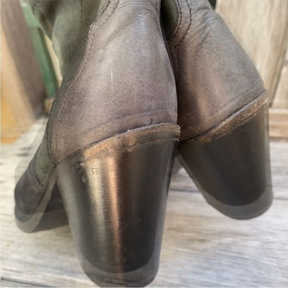 Sartore Women's Black Suede western style Ankle Boots size 7 - Picture 8 of 14